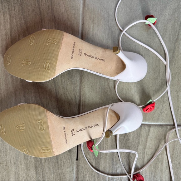 Manolo Blahnik Rose Heels - Picture 5 of 9